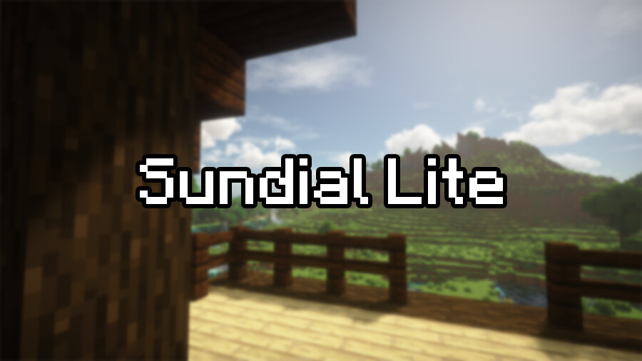 Sundial Lite [26.1.2] [1.21.11] [1.20.1] [1.12.2]